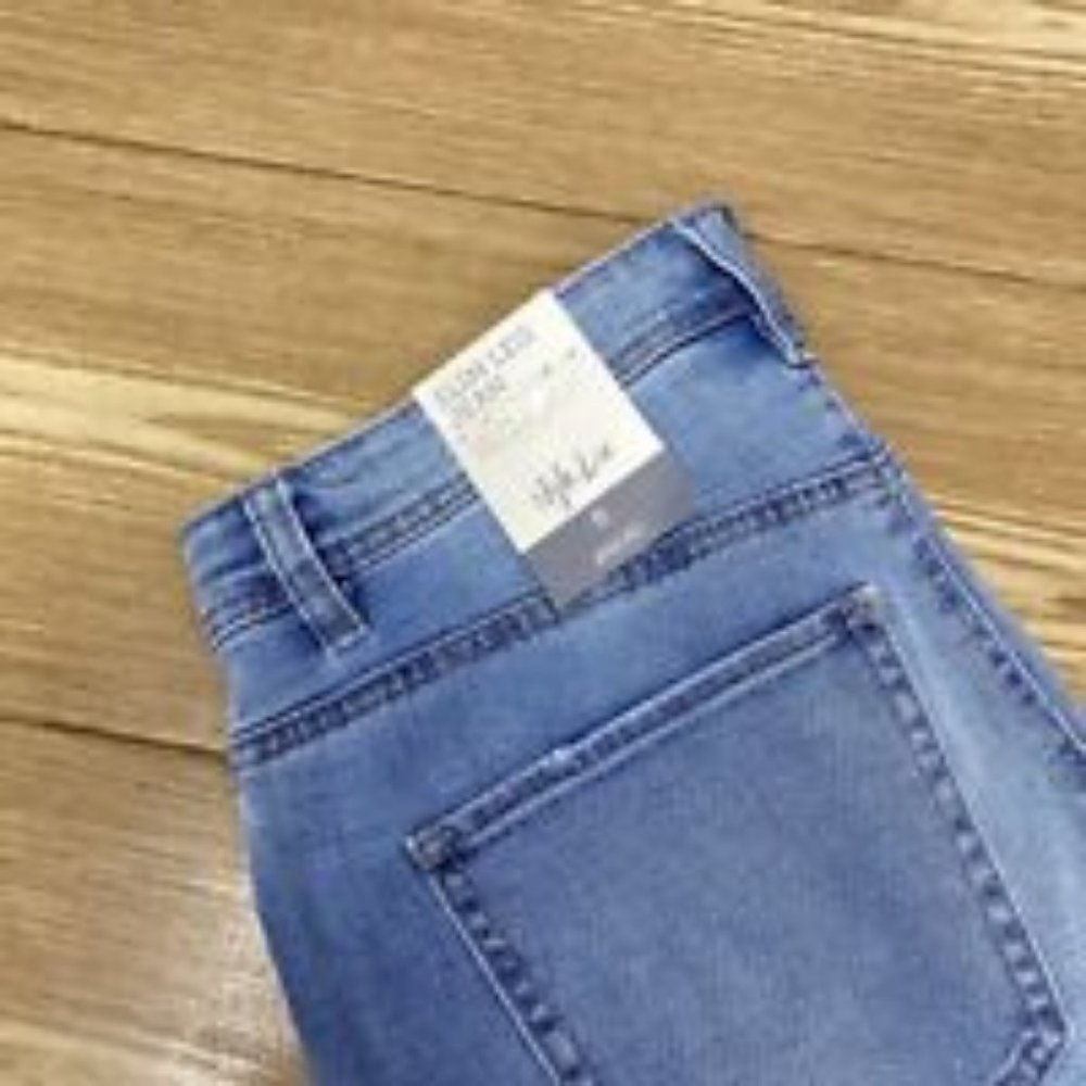 Style & Co Womens High Rise Jeans Slim Leg Distressed Denim Ankle Pants Size 6 - Picture 6 of 16